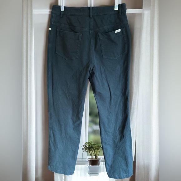 ST JOHN SPORT Black Stretch five‎ pocket Straight Leg Jeans Pants 6 - Picture 4 of 11